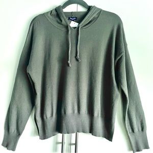 Splendid Supersoft Knit Pullover Hoodie Sweater Size S NWT